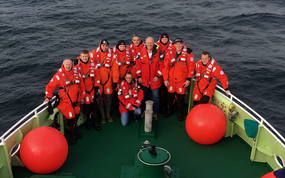 Mill Bay Coxswain Trains with International Maritime Rescue Federation